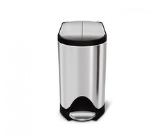 Simplehuman Pedaalemmer Butterfly 10 liter RVS FPP