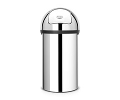Brabantia Push Bin 60 liter chroom
