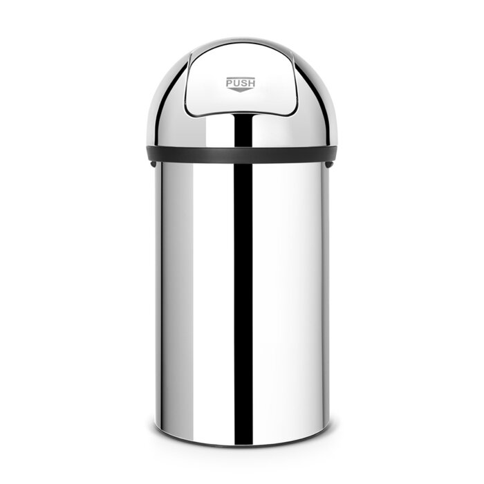 Brabantia Push Bin 60 liter chroom