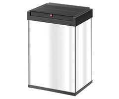 Hailo Big-Box Swing 35 liter (RVS, zwart)