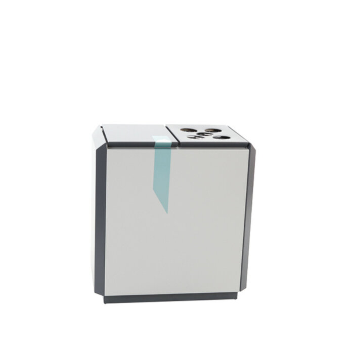 DutchDesign RecycloStar 2 met bekerinzet (grafietgrijs, lichtgrijs)