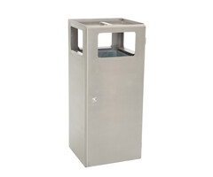 A-Select Piramide as-papierbak (basis) RVS