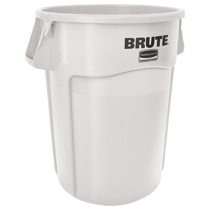 Rubbermaid Ronde Brute Utility container 166,5 liter wit
