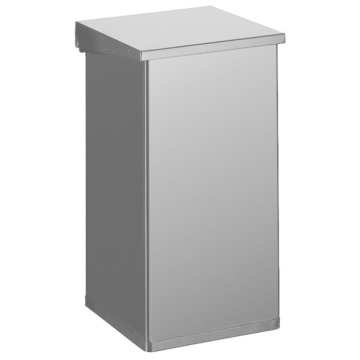 DutchDesign Carro-Lift met demper 55 liter aluminiumgrijs