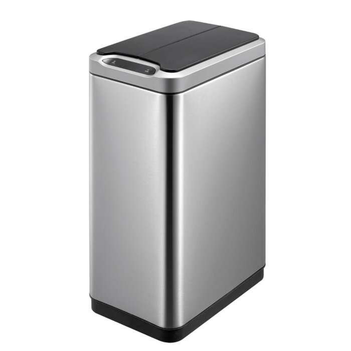 EKO Phantom Sensor Bin 30 liter (mat RVS, zwart)