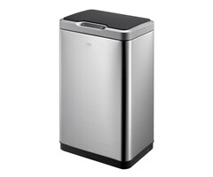 EKO Mirage Sensor Bin 30 liter (mat RVS, zwart)