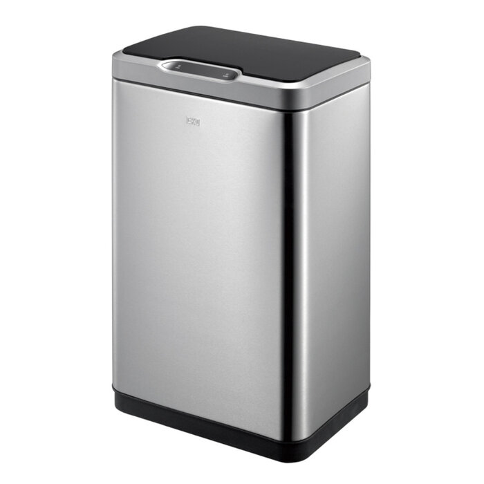 EKO Mirage Sensor Bin 30 liter (mat RVS, zwart)
