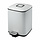 Regent pedaalemmer 6 liter wit