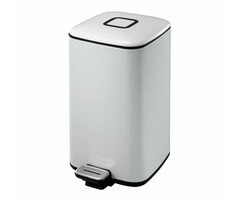 EKO Regent pedaalemmer 12 liter wit