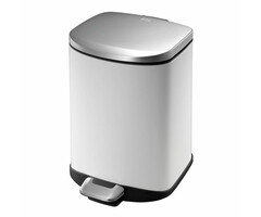 EKO Della pedaalemmer 6 liter wit