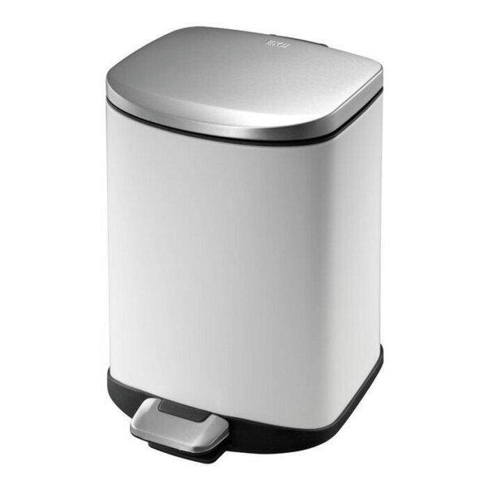 EKO Della pedaalemmer 6 liter wit