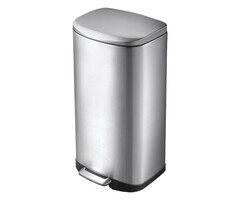 EKO Della pedaalemmer 35 liter mat RVS