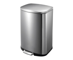 EKO Della pedaalemmer 50 liter mat RVS