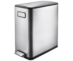 EKO Ecofly pedaalemmer 20 liter mat RVS