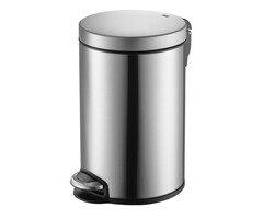 EKO Serene pedaalemmer 8 liter mat RVS