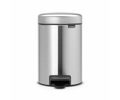Brabantia Pedaalemmer NewIcon 3 liter mat RVS