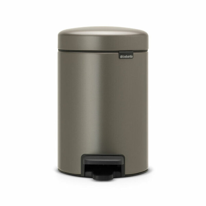 Brabantia Pedaalemmer NewIcon 3 liter platina