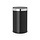 Touch Bin New 40 liter (mat zwart, mat RVS)