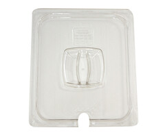 Rubbermaid Harde deksel voor gastronorm voedselpan 1/2 met uitsparing transparant