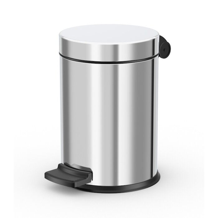 Hailo Profline Pedaalemmer 4 liter RVS