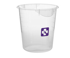Rubbermaid Ronde voedselcontainer 7,6 liter Allergenen (transparant, paars)