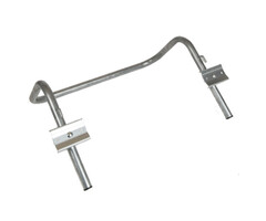 A-Select Muur Afvalzakhouder verzinkt