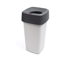 Rotho Afvalbak Modo vierkant 60 liter grijs
