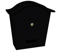 Wandbrievenbus Tatifan zwart