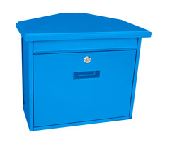 Wandbrievenbus Zamoran blauw