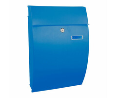 Wandbrievenbus Geronan blauw