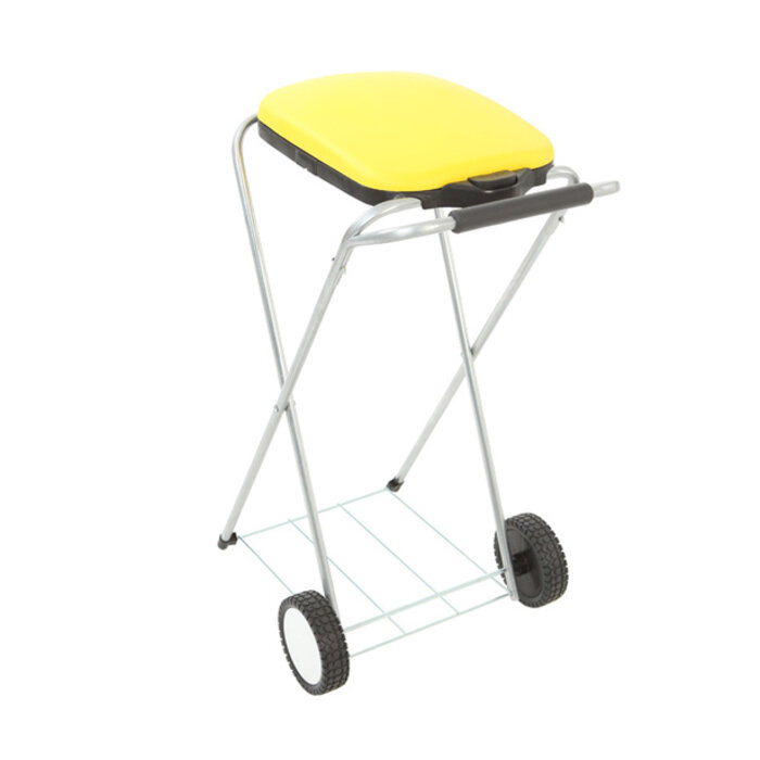 A-Select Afvalzakhouder Move & Up geel