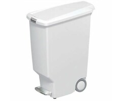 Simplehuman Slim Step Can 40 liter wit