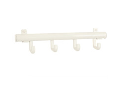 Wandkapstok Techno 4 wit