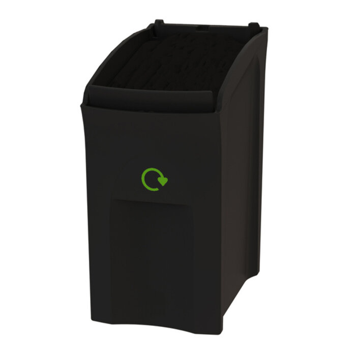 Mini Envirobin 55 liter zwart