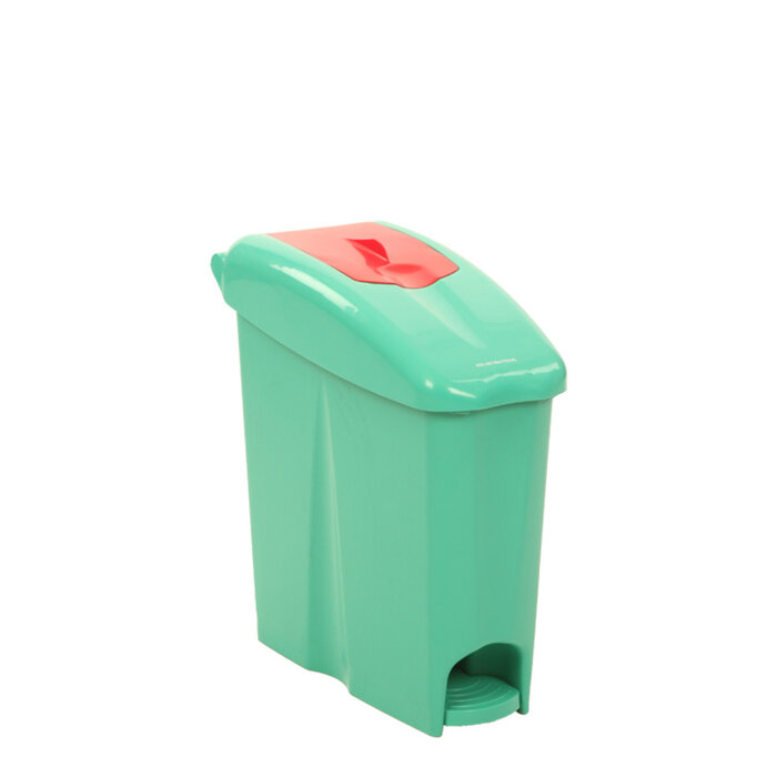 Sanitaire pedaalemmer Binny 17P (groen, rood)