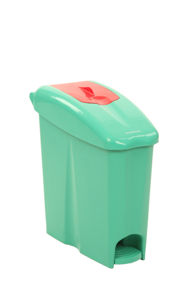 Sanitaire pedaalemmer Binny 17P (groen, rood)