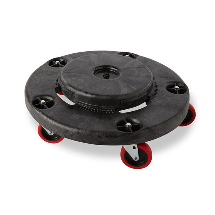 Rubbermaid Brute Stille Dolly zwart
