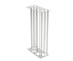 DutchDesign Halve bekerinzet Carro 110 liter aluminium