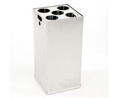 DutchDesign Binnenbak met bekerinzet Carro 55 liter aluminium