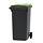 Mini-container 240 liter (grijs, groen)