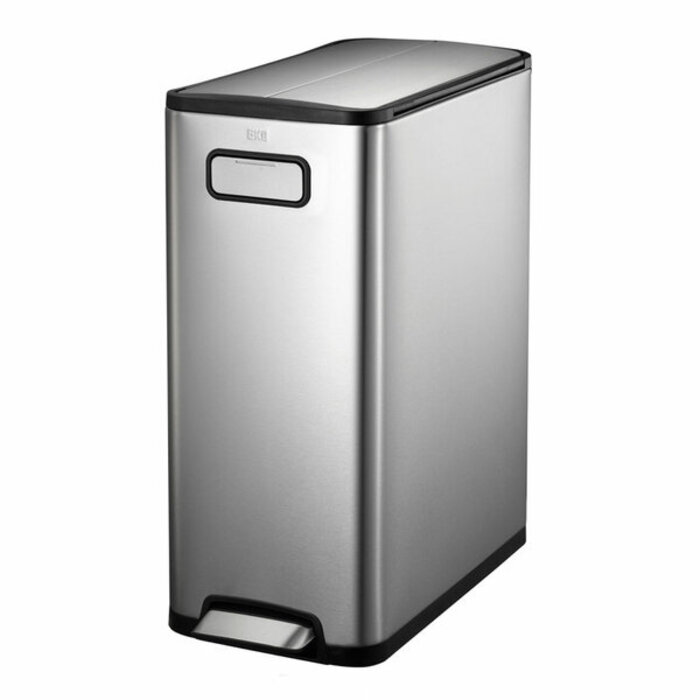 EKO Ecofly pedaalemmer 30 liter mat RVS