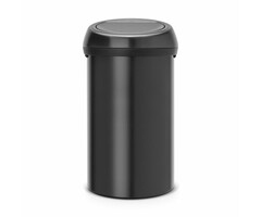 Brabantia Touch Bin 60 liter mat zwart
