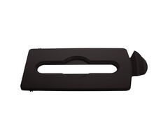 Rubbermaid Deksel papier voor Slim Jim Recyclingstation bruin