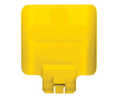 Rubbermaid Paneel voor Slim Jim Recyclingstation geel