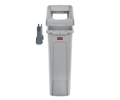 Rubbermaid Slim Jim Recyclingstation Starterset grijs