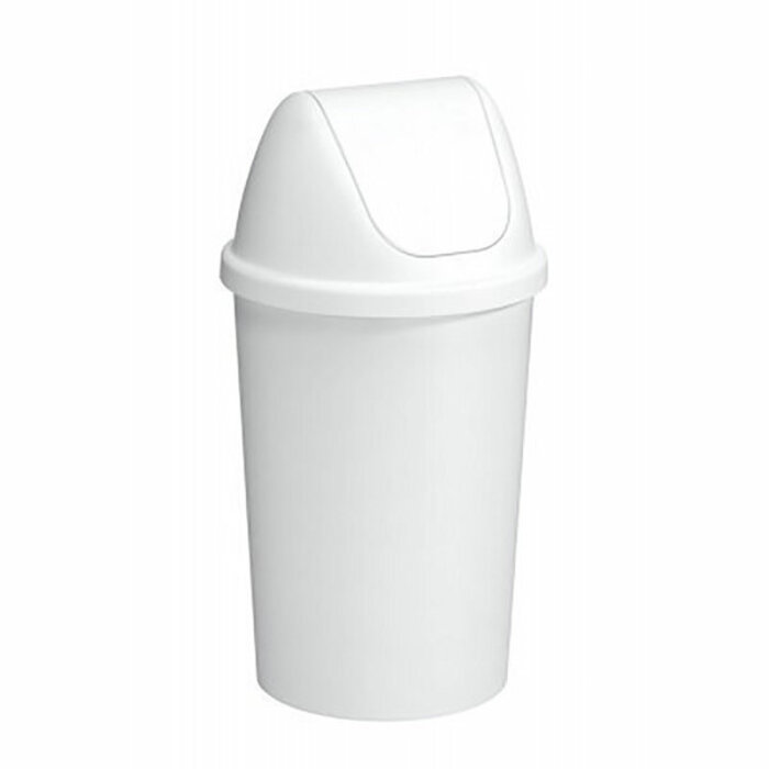 Sunware Afvalbak Twinga swingdeksel 45 liter wit