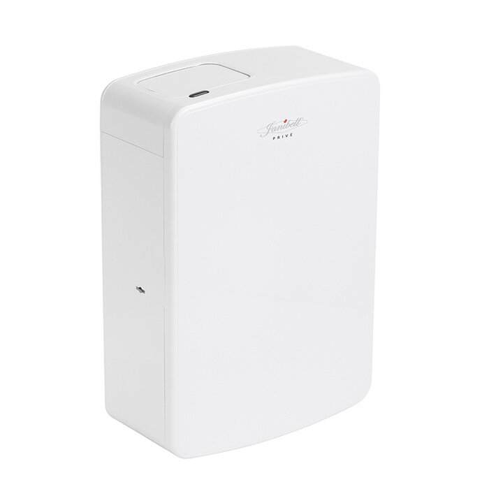 Janibell Privé Sanitaire afvalbak 7,5 liter wit