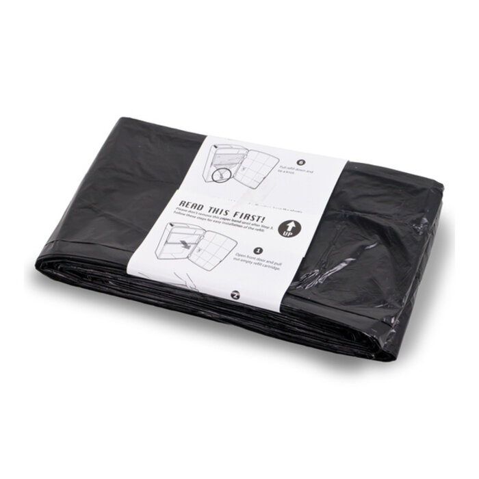 Janibell Afvalzakken navulling Privé zwart