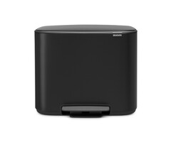 Brabantia Bo Pedaalemmer 36 liter mat zwart