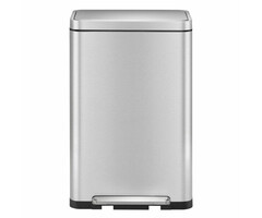 EKO X-Cube pedaalemmer 30 liter mat RVS